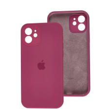 Чохол для iPhone 12 Silicone Slim Full camera dragon fruit