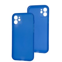 Чохол для iPhone 12 Acid color blue