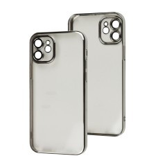 Чохол для iPhone 12 Acrylic Brilliant silver