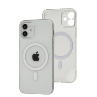 Чохол для iPhone 12 MagSafe Wave premium crystral Full