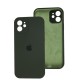 Чохол для iPhone 12 Square Full camera cyprus green