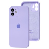 Чохол для iPhone 12 Silicone Slim Full camera dasheen