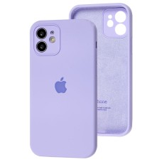 Чохол для iPhone 12 Silicone Slim Full camera dasheen