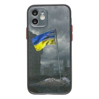 Чохол для iPhone 12 WAVE Ukraine Shadow Matte unbreakable