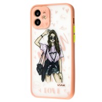 Чохол для iPhone 12 Wave Cartoon mood love