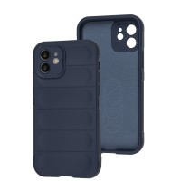 Чохол для iPhone 12 Shockproof protective темно-синій