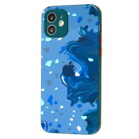 Чохол для iPhone 12 Watercolor glass дизайн 4