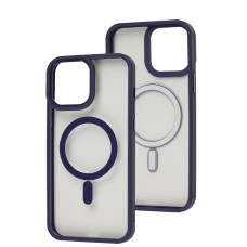 Чохол для iPhone 13 Pro Max WAVE Ardor MagSafe deep purple