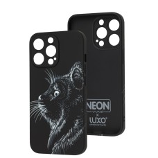 Чохол для iPhone 13 Pro Max WAVE neon x luxo Wild cat