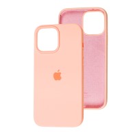 Чохол для iPhone 13 Pro Max Silicone Full оранжевий / grapefruit
