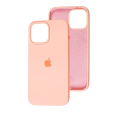 Чохол для iPhone 13 Pro Max Silicone Full оранжевий / grapefruit