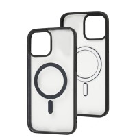 Чохол для iPhone 13 Pro Max Color MagSafe чорний