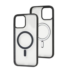 Чохол для iPhone 13 Pro Max Color MagSafe чорний
