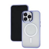 Чохол для iPhone 13 Pro Max Wave Magnetic light purple