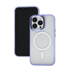 Чохол для iPhone 13 Pro Max Wave Magnetic light purple
