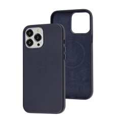 Чохол для iPhone 13 Pro Max Leather with MagSafe violet
