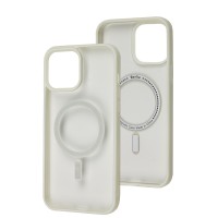 Чохол iPhone 13 Pro Max Berlia Color MagSafe white