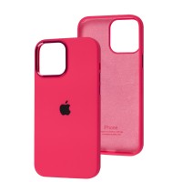 Чохол для iPhone 13 Pro Max New silicone case shiny pink