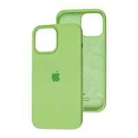 Чохол для iPhone 13 Pro Max Silicone Full зелений / mint