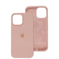 Чохол для iPhone 13 Pro Max Silicone Full рожевий / pink sand