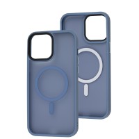 Чохол для iPhone 13 Pro Max WAVE Matte Insane MagSafe sierra blue
