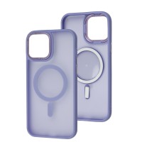 Чохол для iPhone 13 Pro Max Space color MagSafe бузковий