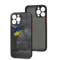 Чохол для iPhone 13 Max WAVE Ukraine Shadow Matte unbreakable