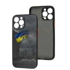 Чохол для iPhone 13 Max WAVE Ukraine Shadow Matte unbreakable