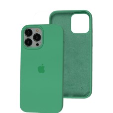 Чохол для iPhone 13 Pro Max Silicone Full м'ятний / spearmint