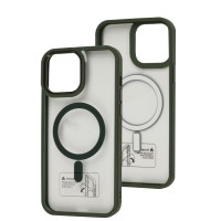 Чохол для iPhone 13 Pro Max WAVE Ardor MagSafe green