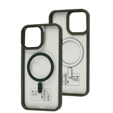 Чохол для iPhone 13 Pro Max WAVE Ardor MagSafe green