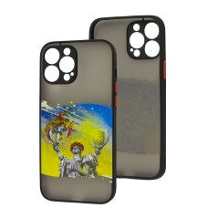 Чохол для iPhone 13 Max WAVE Ukraine Shadow Matte motherland