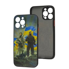 Чохол для iPhone 13 Max WAVE Ukraine Shadow Matte to victory