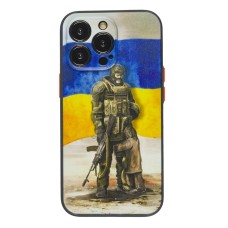 Чохол для iPhone 13 Pro WAVE Ukraine Shadow Matte protector of children
