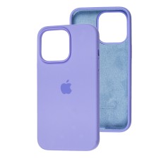 Чохол для iPhone 13 Pro Silicone Full бузковий / dasheen