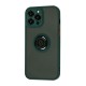 Чохол для iPhone 13 Pro LikGus Edging Ring оливковий