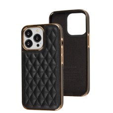 Чохол для iPhone 13 Pro Puloka leather case black