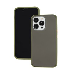 Чохол для iPhone 13 Pro LikGus Maxshield зелений