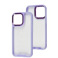 Чохол для iPhone 13 Pro Wave Just light purple