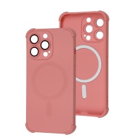 Чохол для iPhone 13 Pro WAVE Silk Touch WXD MagSafe peach