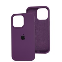 Чохол для iPhone 13 Pro Silicone Full фіолетовий / grape