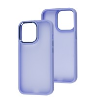 Чохол для iPhone 13 Pro Metal Bezel лавандовий