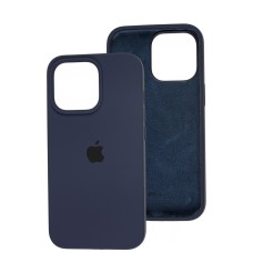 Чохол для iPhone 13 Pro Silicone Full синій / midnight blue