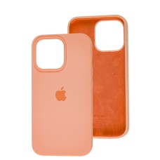 Чохол для iPhone 13 Pro Silicone Full оранжевий / grapefruit