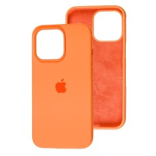 Чохол для iPhone 13 Pro Silicone Full оранжевий / orange