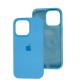 Чохол для iPhone 13 Pro Silicone Full блакитний/blue