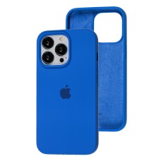 Чохол для iPhone 13 Pro Silicone Full синій / royal blue