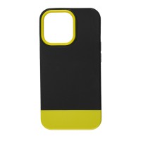 Чохол для iPhone 13 Pro Bichromatic black / yellow