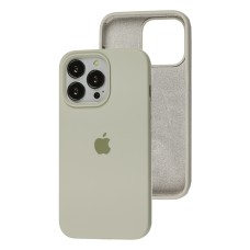 Чохол для iPhone 13 Pro Silicone Full сірий / stone