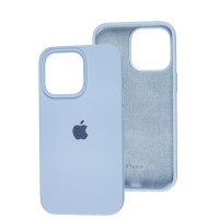 Чохол для iPhone 13 Pro Silicone Full блакитний / lilac blue